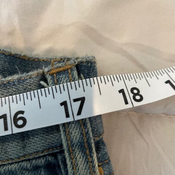 Magnolia Pearl Miners Denim Pants 213 Rare Distressed Mending Patching Destroyed - Picture 7 of 16